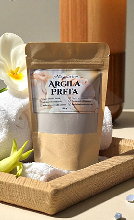 Argila Preta Almakura – Detox Profundo e Revitalização Natural