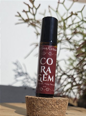 Roll-on Terapêutico Coragem Almakura – Força Interior, Clareza Mental e Autoconfiança