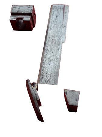 Bloco do cano lateral traseiro lateral de cima e bloco traseiro