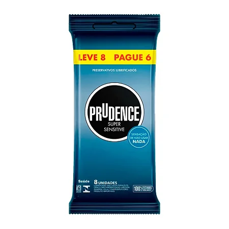 Preservativo Lubrificado Super Sensitive