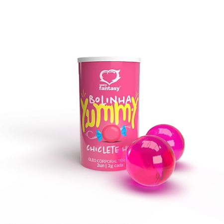 Bolinha Explosiva Yummy Chiclete Hot