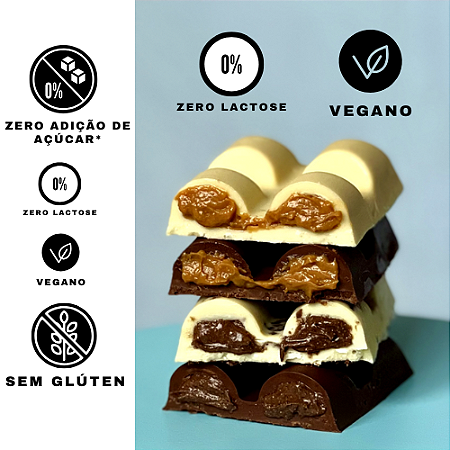 Combo degustação barras recheadas - 400g