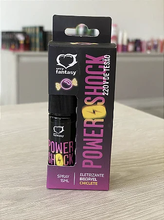 Vibrador Líquido Power Shock 220v De Tesão 15ml