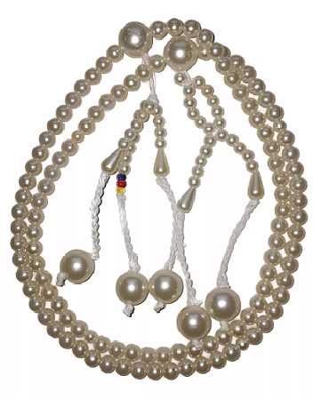 Juzu (rosário Budista) Feminino - pérola ABS grande