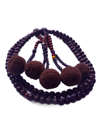 Juzu (rosário Budista) De Madeira Preciosa Ornela® Feminino