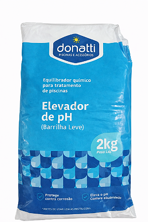 Barrilha Elevador de pH Donatti 2kg