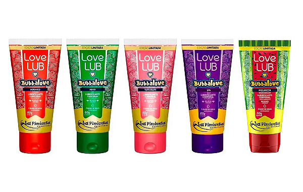 Love Lub Bubbalove Lubrificante Corporal Beijável 60g La Pimienta