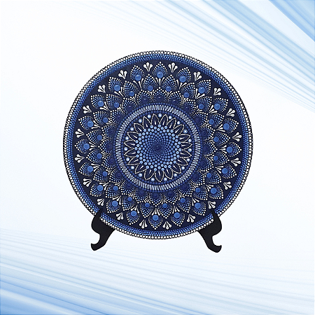 Mandala Águas Calmas 35 cm Pontlhismo