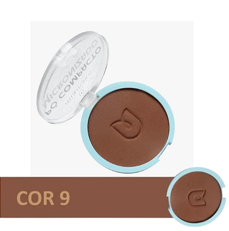 Pó Compacto Micronizado Mia Make - COR 9