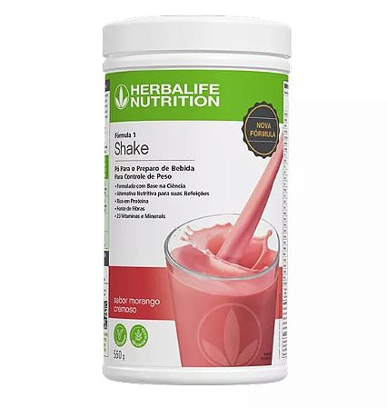 SHAKE DE MORANGO CREMOSO