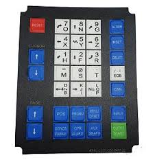 A98L-0001-0518#M | FANUC | Teclado de Membrana MDI 56 Teclas para Painéis 0i-MD