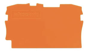 2002-1292 | WAGO | Placa Final Tampa Borne 0.8mm Laranja Série 2002-12xx