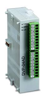 DVP04DA-S | Delta Electronics | Módulo Analógico de Saída 4 Canais DVP04DA-S 12-bit Tensão/Corrente