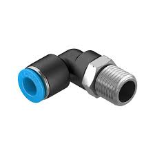 QSL-1/4-8 | Festo | Conexão Cotovelo Macho Giratório Rosca R1/4 Tubo 8mm