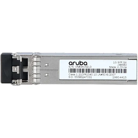 J4858D | Aruba | Transceiver SFP 1G LC SX Fibra Multimodo 550m
