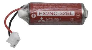 FX2NC-32BL | Mitsubishi Electric | Bateria de Lítio FX2NC-32BL Backup PLCs FX3G/FX3U