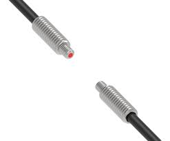PIT46U | Banner Engineering | Sensor Fotoelétrico Fibra Óptica Plástica Tipo Barreira Rosca M4 Cabo 2m