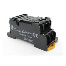 PYF14A-E | Omron | Base para Relé MY4 - Montagem Trilho DIN - Terminais Parafuso PYF14A-E