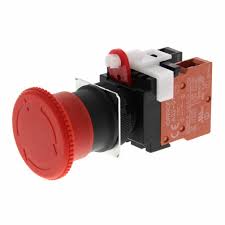 A22E-M-02 | Omron | Botão de Emergência A22E-M-02 Cabeçote 40mm Vermelho Girar para Soltar 2NC