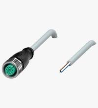 V3-GM-2M-PVC | Pepperl+Fuchs | Cabo M8 Fêmea Reto 3 Pinos 2m PVC - V3-GM-2M-PVC