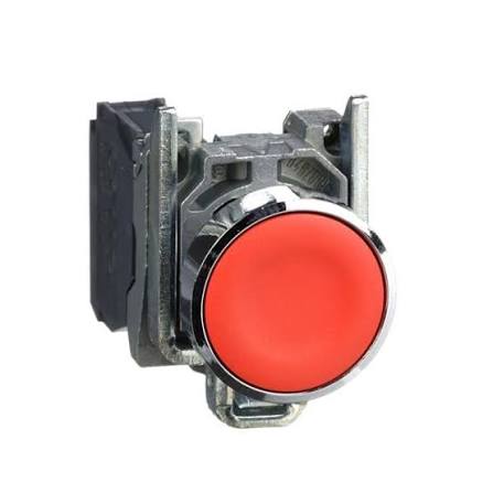 XB4BVB4 | Schneider Electric | Sinalizador Luminoso Metálico LED Vermelho 24V AC/DC