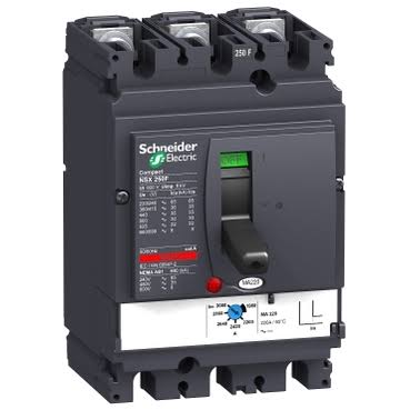 LV429631 | Schneider Electric | Disjuntor ComPact NSX100N Tripolar 80A 50kA TM-D