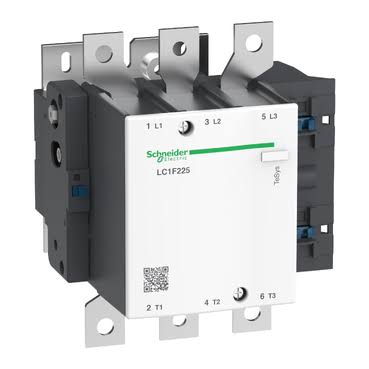 LC1F225 | Schneider Electric | Contator Tripolar TeSys F 225A AC-3 110kW Sem Bobina