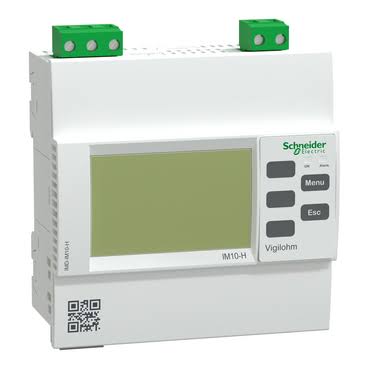 IM10-H | Schneider Electric | Monitor de Isolamento IM10-H Vigilohm IT Médico 100/230VAC Trilho DIN