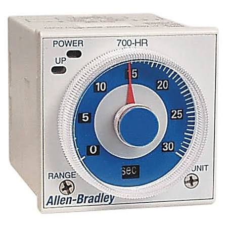700-HR52TA17 | Allen-Bradley | Relé Temporizador Multifunção 700-HR52TA17 24/240V AC/DC Trilho DIN