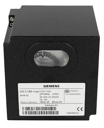 LFL1.635 | Siemens | Programador de Chama LFL1.635 220V Pré-purga 66s