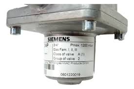 VGG10.204P | Siemens | Válvula Solenoide de Gás DN20 3/4 Rosca Fechamento Rápido Classe A