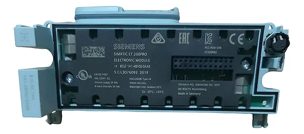 6ES7141-4BF00-0AA0 | Siemens | Módulo ET 200pro DI 8x24VDC IP65/67 8 Entradas Digitais