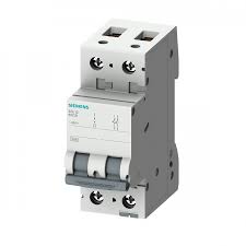 5SL1210-7MB | Siemens | Mini Disjuntor 5SL1 2 Polos 10A Curva C