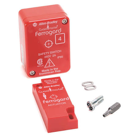 440N-G02023 | Allen-Bradley | Sensor Magnético Ferrogard FRS 2 Retangular 1NC+1NO Cabo 2m 24V DC