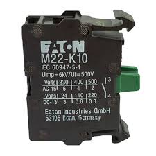 M22-K10 | Eaton | Bloco de Contato M22-K10 1NA Fixação Frontal