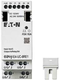 EASY-E4-UC-8RE1 | Eaton | Módulo de Expansão Easy E4 UC-8RE1 12/24V DC 4 Entradas 4 Saídas Relé