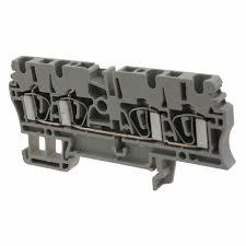 1608600000 | Weidmüller | Borne de Passagem ZDU 2.5 BL Conexão Mola 0.5-2.5mm² 800V 24A Azul