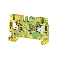 1521680000 | Weidmüller | Borne Terra A2C 2.5 PE Push In 0.5-2.5mm² Verde-Amarelo