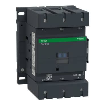LC1D115M7 | Schneider Electric | Contator TeSys D 115A 3 Polos 1NA+1NF Bobina 220V AC
