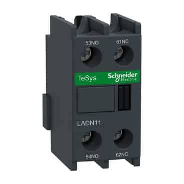 LADN11 | Schneider Electric | Bloco de Contato Auxiliar Frontal 1NA+1NF TeSys D