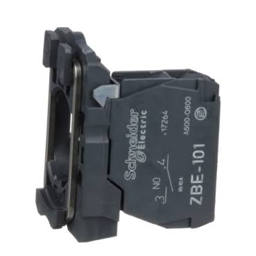 ZB5AZ101 | Schneider Electric | Corpo Base Plástica com 1 Bloco de Contato NA ZB5AZ101