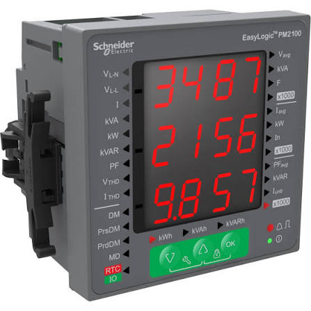 METSEPM2120 | Schneider Electric | Medidor Multimedida PM2120 LED Classe 0.5S Modbus RTU RS485