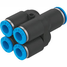 QSQ-6-4 | Festo | Redutor Y Push-in QSQ-6-4 Entrada 6mm Saídas 4mm