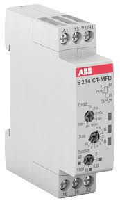 1SVR500211R2100 | ABB | Relé Temporizador Compacto CM-CT-SDR Estrela-Triângulo 24V AC/DC 0.05s-10min 2NA 17.5mm