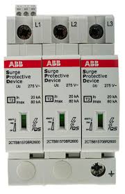 2CTB815708R0600 | ABB | DPS Dispositivo Proteção Surto Tipo 1+2 3P+N 12.5kA 275V Plugável