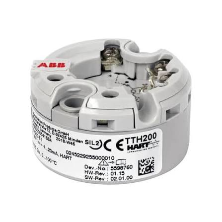 TTH200.E1.H | ABB | Transmissor de Temperatura TTH200 Montagem DIN B Entrada Universal 4-20mA HART