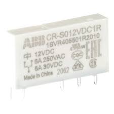 1SVR405634R1000 | ABB | Relé de Interface CR-S012VDC1CR 12VDC 1 Contato SPDT 6A Push-in LED