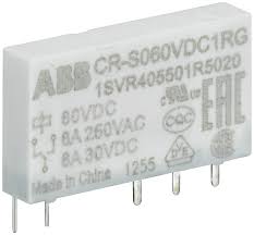 1SVR405630R0000 | ABB | Relé de Interface CR-S024VDC1RG 24VDC 1 Contato SPDT 6A Contatos Ouro