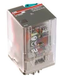 1SVR405621R4000 | ABB | Base Soquete CR-S024VDC1CR Relé CR-S 24VDC Conexão Mola