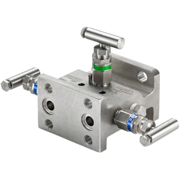 0304RT22B11 | Emerson | Manifold 2 Vias Montagem Tradicional Inox 316 para Transmissor Manométrico